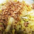 くるみミルクティ's cooksnap of when they made 長芋とキャベツのおいち～ズ.