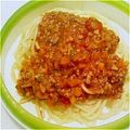 ☆ぽにょ's cooksnap of when they made ミートスパゲティ✨.