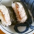 クック3D63YZ☆'s cooksnap of when they made 安上がりな天むす風【おにぎらず】.