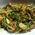 アココ☆'s cooksnap of when they made 豆苗のキムチ炒め.