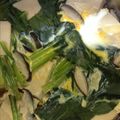 そよ風と葉っぱ's cooksnap of when they made 小松菜と高野豆腐の煮物.