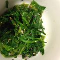 Akiko10128's cooksnap of when they made ☆簡単常備菜☆ほうれん草ナムル.