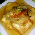 ほしょ's cooksnap of when they made 豆腐ステーキの甘酢野菜あんかけ.