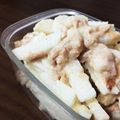 micakino's cooksnap of when they made 長芋の柚子胡椒ツナサラダ.