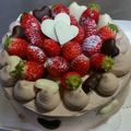 sukisugi's cooksnap of when they made チョコ味☆生クリーム（デコレーション用）.