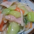 やぎ座のひつじ's cooksnap of when they made チンゲン菜もやしベーコンあんかけ（覚書）.