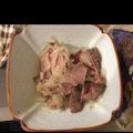 pochibaby's cooksnap of when they made ローストビーフ韓国風和え.