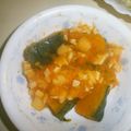 白いぐれーぷ's cooksnap of when they made かぼちゃのとうじあんかけ.