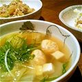 アイアンツリー's cooksnap of when they made 白菜とネギ生姜鶏団子のスープ.