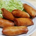 びんび❤'s cooksnap of when they made 家にあるもので簡単 餅ピザ春巻き.