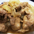 nonn_a's cooksnap of when they made 豚肉としめじと玉ねぎの味噌マヨ炒め☆.