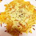 ぴーちゃんせんせい's cooksnap of when they made 簡単もちもちチーズじゃがいもガレット♡.