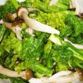 なぎさｖ's cooksnap of when they made 菜の花としめじのナムル.