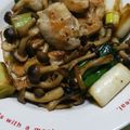 さやみm's cooksnap of when they made 鶏モモ焼きねぎしめじのコロコロ炒め！.