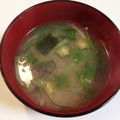 丸はる's cooksnap of when they made 簡単お味噌汁☆オクラのお味噌汁.
