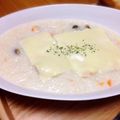 mayo☆☆'s cooksnap of when they made 水炊き鍋の残りでクリームリゾット.