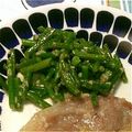 ティナたま's cooksnap of when they made にんにくの芽のバター醤油炒め.