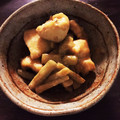 anncao's cooksnap of when they made 鶏むね牛蒡のごま味噌マヨネーズ炒め♪.