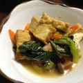 Zuki子's cooksnap of when they made ☆小松菜と厚揚げと舞茸の煮浸し☆.