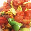 えみらくる's cooksnap of when they made 簡単♡マグロとアボカドの韓国風おつまみ丼.