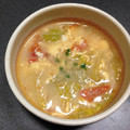 あざらしの赤ちゃん's cooksnap of when they made トマトとレタスのふんわり卵スープ♪.