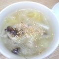たろちゃんママ☆'s cooksnap of when they made 白菜としめじの中華スープbyウェイパァー.