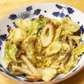 ぽりぽり拓庵's cooksnap of when they made 竹輪とレタスの梅卵炒め.