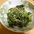 ぴっちぃ♪'s cooksnap of when they made ほうれん草のナムル.