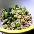 kurikon3's cooksnap of when they made 大根葉とひき肉の味噌炒め煮.