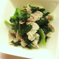 となりのミヨミヨ☆'s cooksnap of when they made 塩コショウで食べる豚とほうれん草.