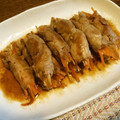 しろっくま's cooksnap of when they made 豚肉のモヤシとエノキ巻き巻き.