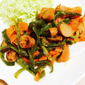 ＊87pi's cooksnap of when they made 簡単！ウインナーとピーマンの味噌炒め.