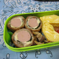 まさたかまま's cooksnap of when they made お弁当の…おさかなソーセージで和風肉巻き.