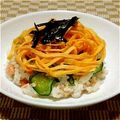 まあまま☆0403's cooksnap of when they made 鮭の混ぜ寿司.