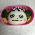 フゥニャン's cooksnap of when they made 簡単つちのこパンダ キャラ弁.
