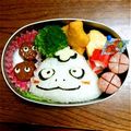 マーガレットらぶ's cooksnap of when they made ツチノコパンダ キャラ弁 妖怪ウォッチ.