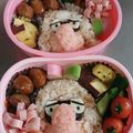 ヨメメ's cooksnap of when they made キャラ弁　妖怪ウォッチ　認MEN.