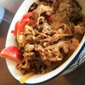 かなでんで's cooksnap of when they made 簡単絶品♪おいしーい牛丼♪.