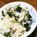 yumu123's cooksnap of when they made 旬の生ワカメを使って☆ワカメご飯☆.