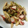 きなこぱん2's cooksnap of when they made タコとしめじと白ネギのバター炒め.