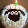 あいな☆りん's cooksnap of when they made ひつじのショーン♡キャラケーキ♪.