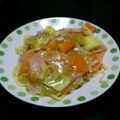 ちびおおかみくん's cooksnap of when they made 簡単☆あんかけ焼きそば.