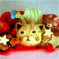 ゆづ0701's cooksnap of when they made 妖怪ウォッチ☆プチフランクでコマじろう.