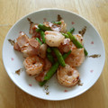 puniＫ's cooksnap of when they made 簡単♡海老とアスパラのバター醤油炒め.