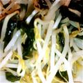 curisupin's cooksnap of when they made 安い★わかめともやしの酢の物.