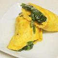 りんご華☆1219's cooksnap of when they made ㋻子供弁当☆ほうれん草とチーズの玉子巻き.