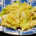 シェリー17's cooksnap of when they made 柚子胡椒風味＊キャベツとツナの味噌炒め.