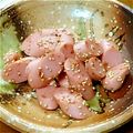 ばん＆やま's cooksnap of when they made 白だしで♪魚肉ソーセージ炒め(^ー^).
