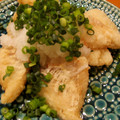 demy427's cooksnap of when they made 一瞬で簡単♪タラのから揚げネギポン酢.