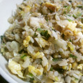 ゆざく's cooksnap of when they made 簡単♪長ねぎとジャコの和風チャーハン♪.